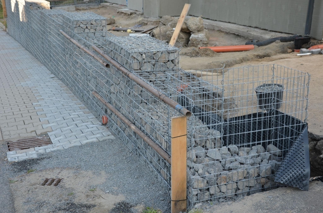 Gabion Peyzaj Uygulaması