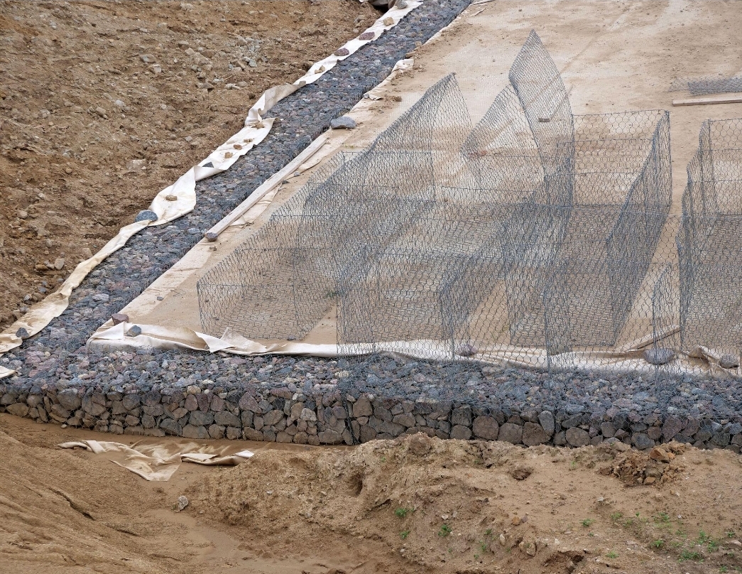 Gabion İstinat Duvarı Projesi